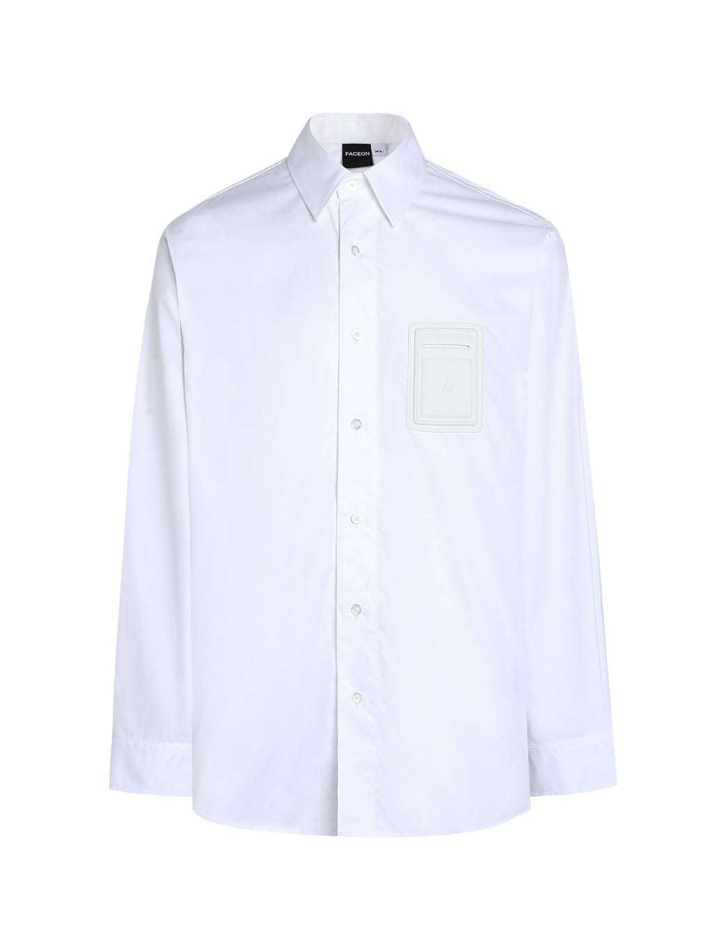 FACEONLAB Solid Color Shirt