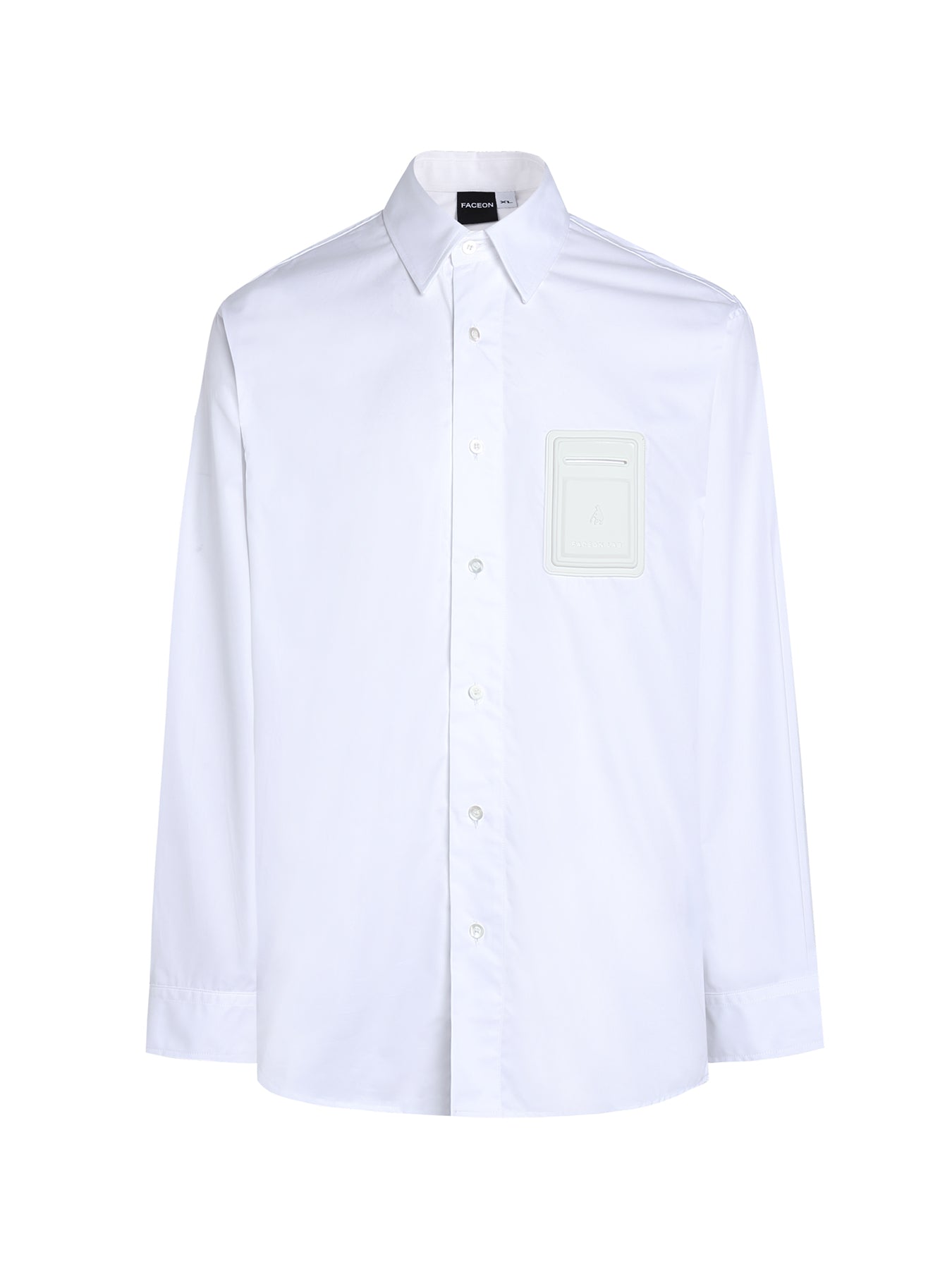 FACEONLAB Solid Color Shirt
