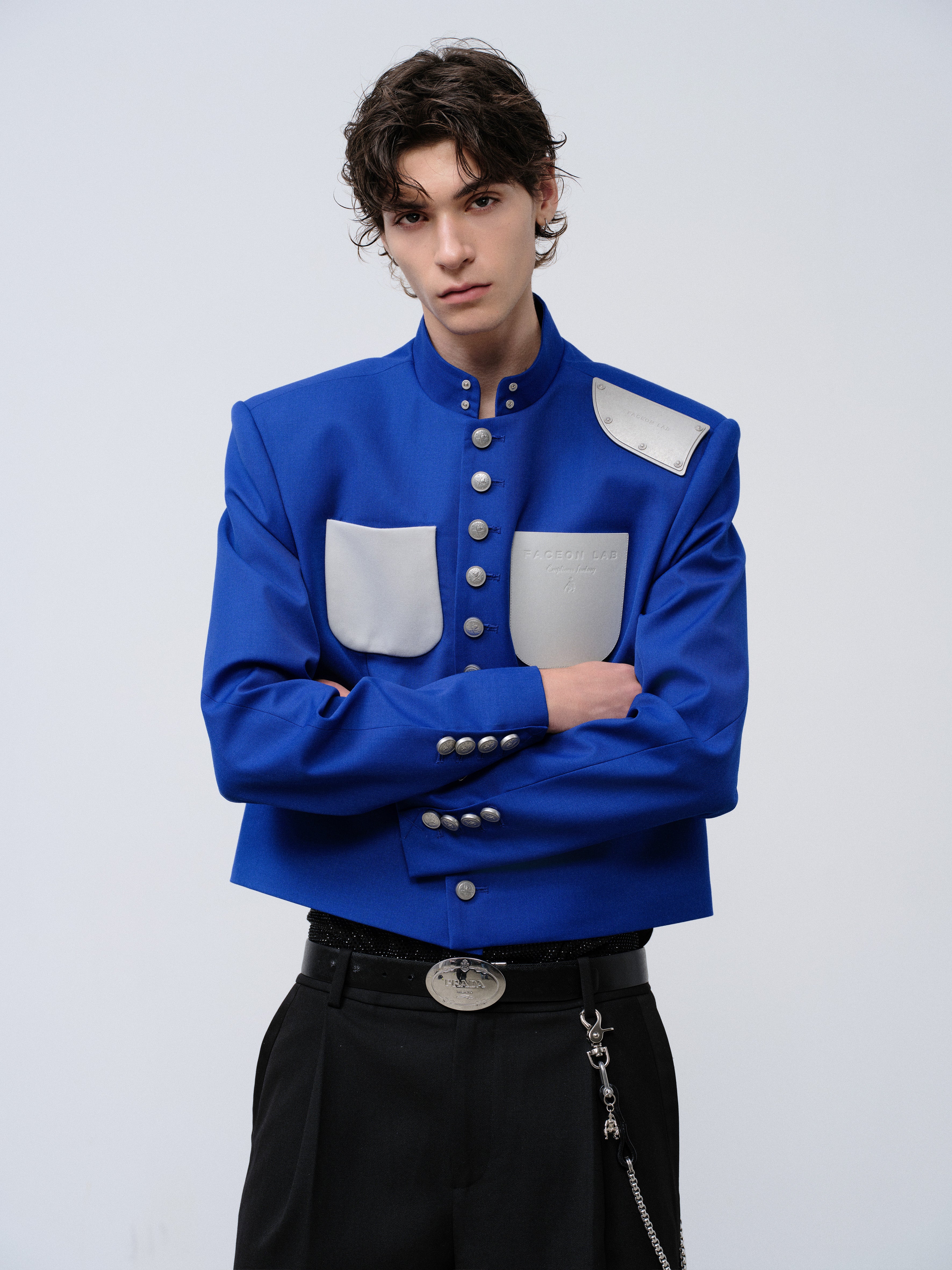 FACEONLAB Uniform With Metal Epaulets
