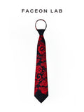 FACEONLAB Danger & Temptation Venus Flytrap Clip-On Tie