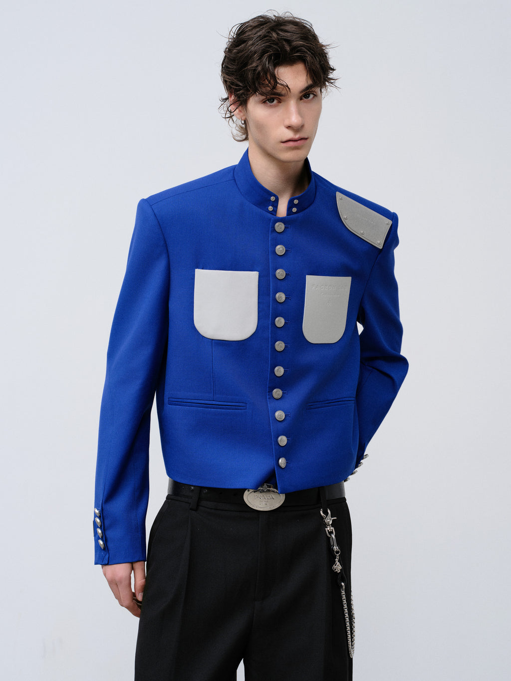 FACEONLAB Uniform With Metal Epaulets
