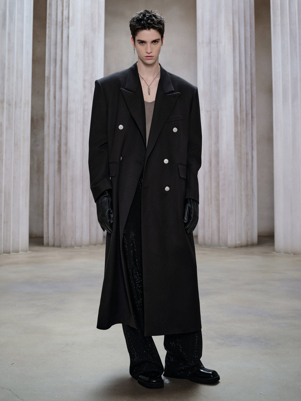 FACEONLAB Rainy Night Suit and Overcoat
