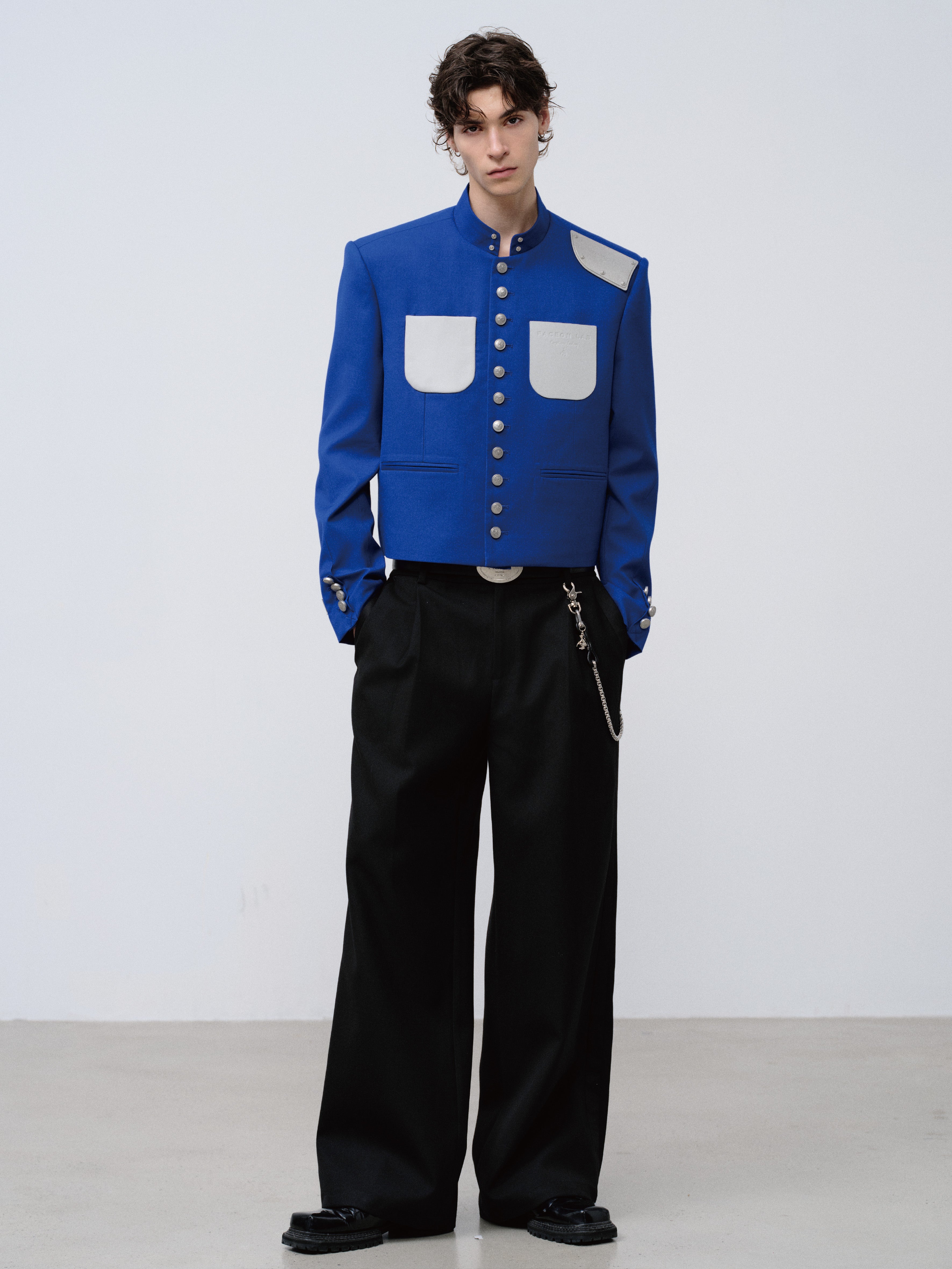 FACEONLAB Uniform With Metal Epaulets
