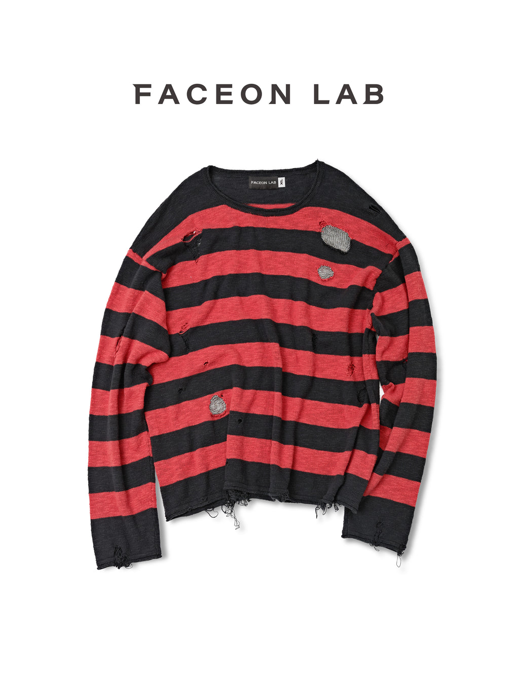 FACEONKAB Wormhole Chainmail Stitch Shirt