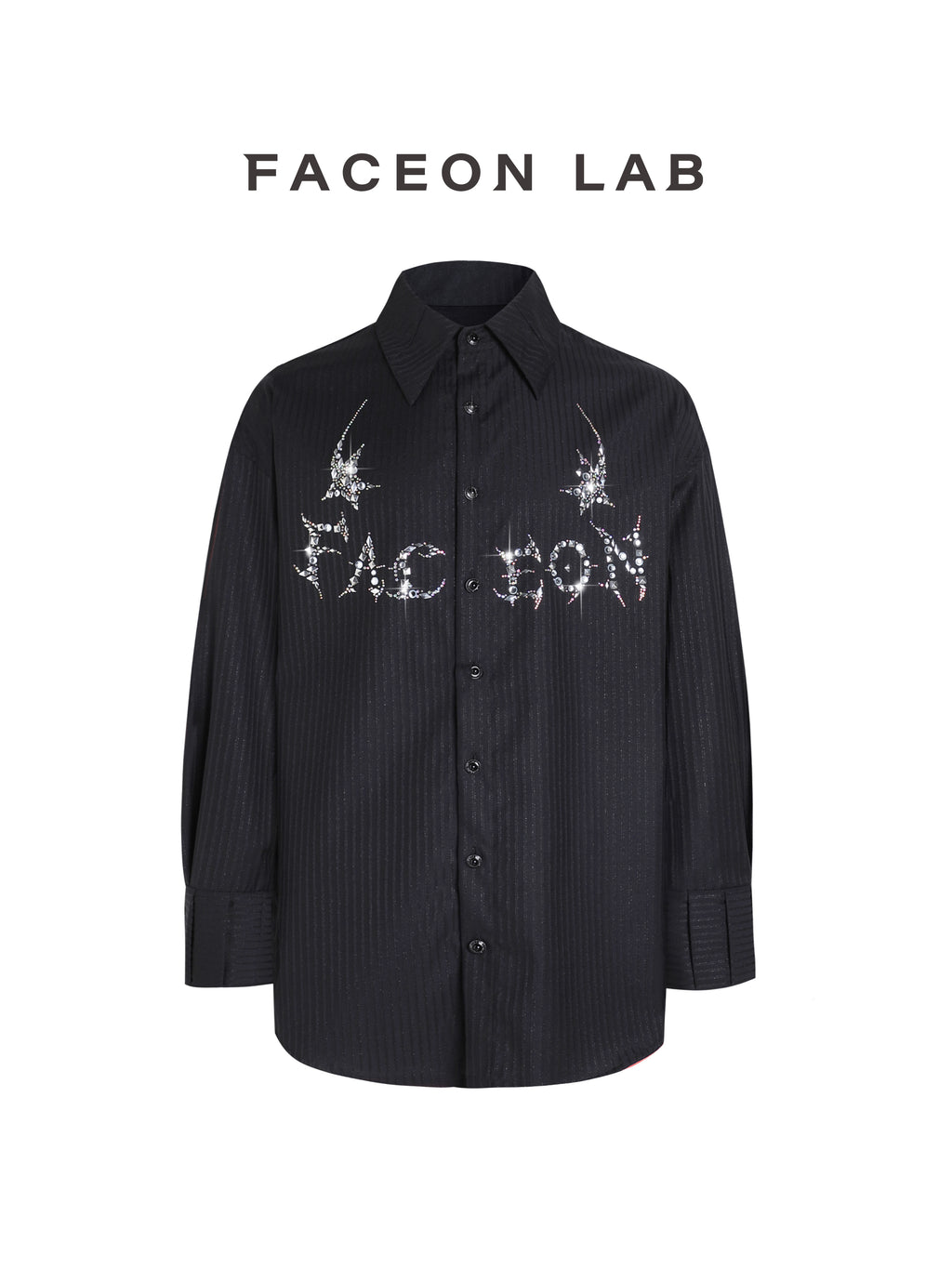 FACEONLAB Magician Rhinestone Hotfix Shirt