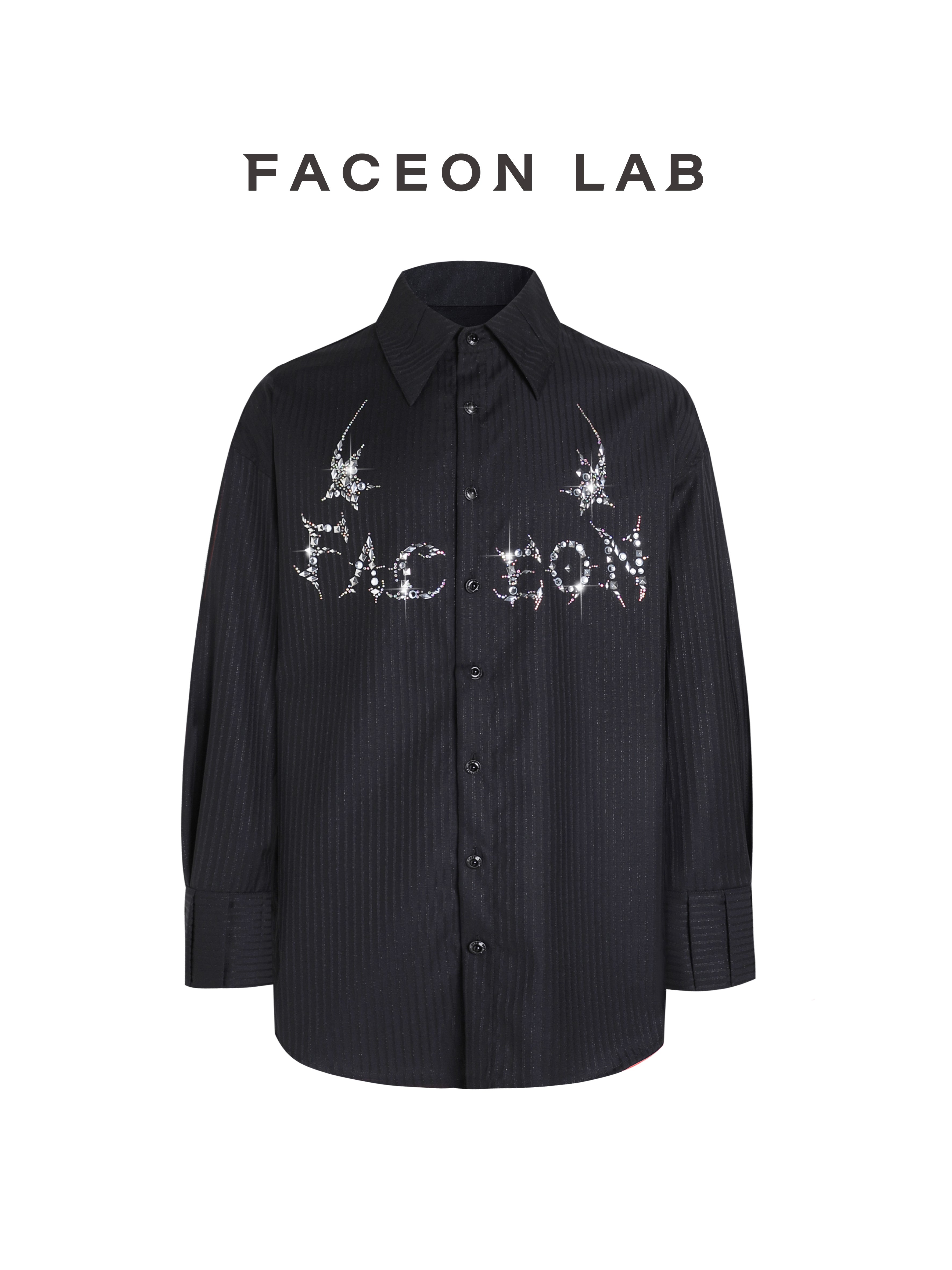 FACEONLAB Magician Rhinestone Hotfix Shirt
