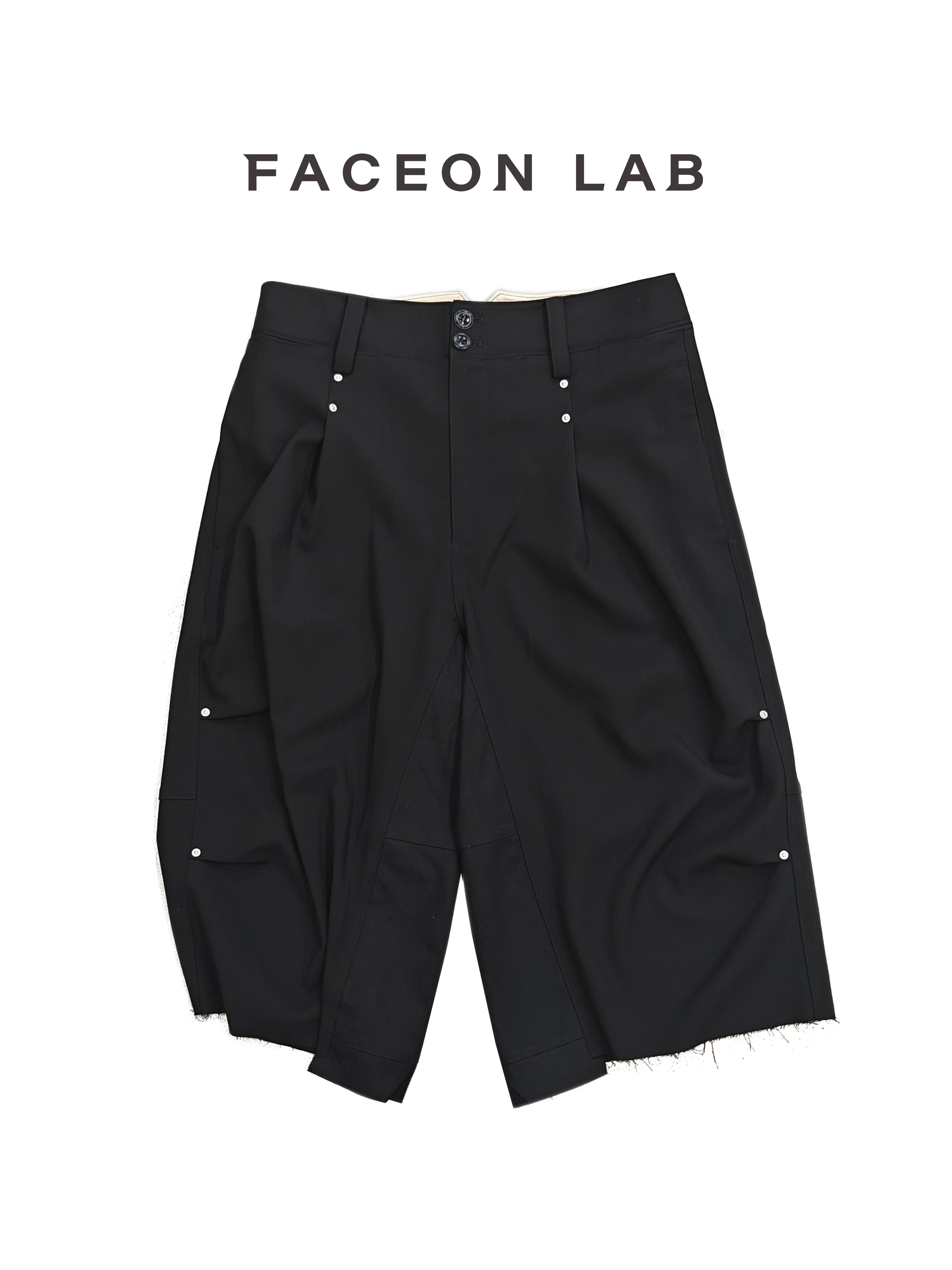 FACEONLAB Vintage Blazer & Cropped Trousers