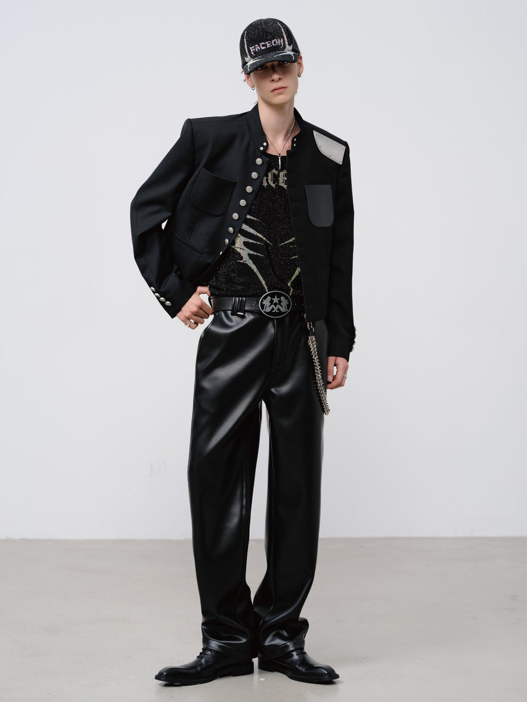 FACEONLAB Uniform With Metal Epaulets