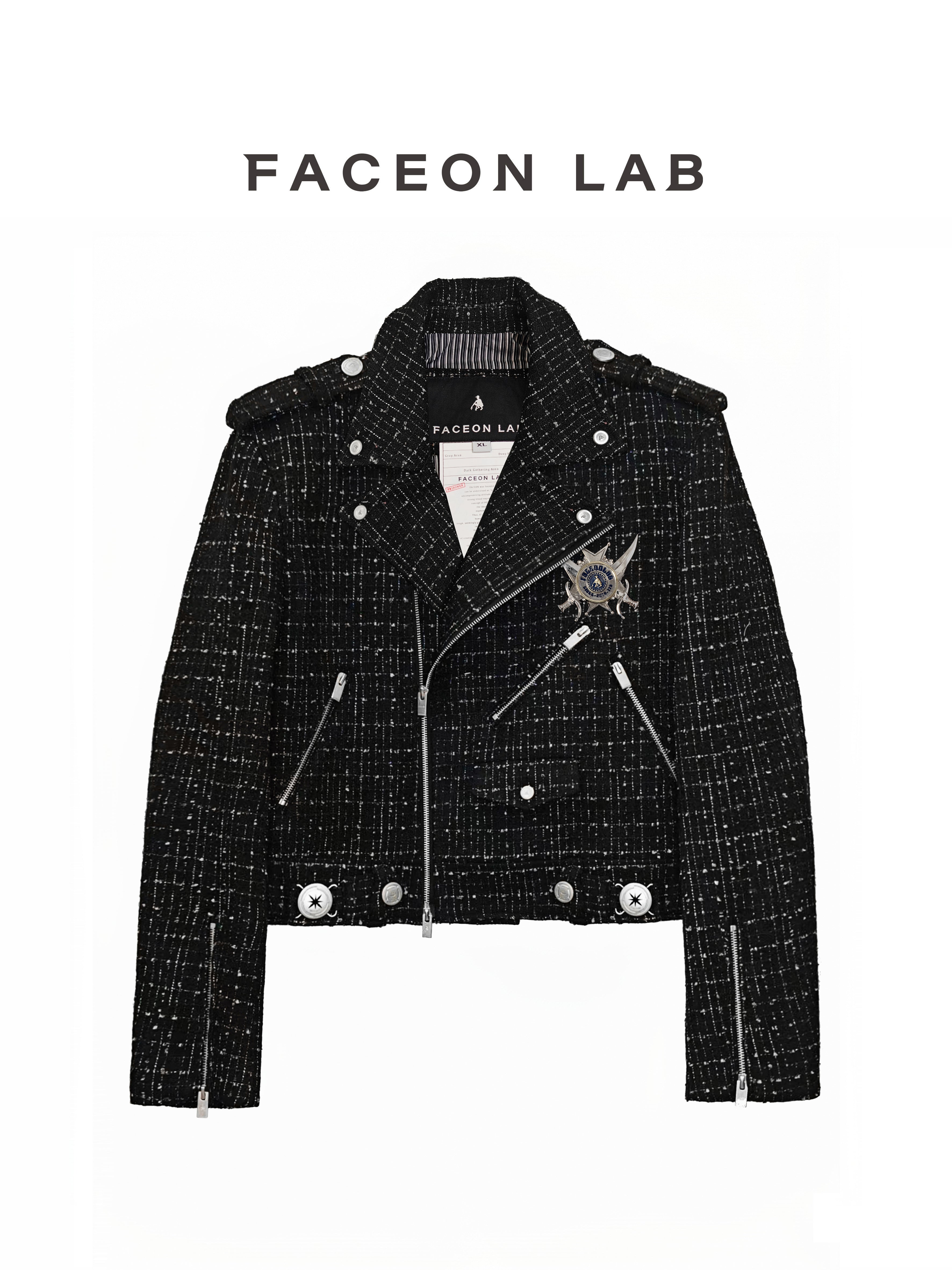 FACEONLAB Tweed Knight Jacket