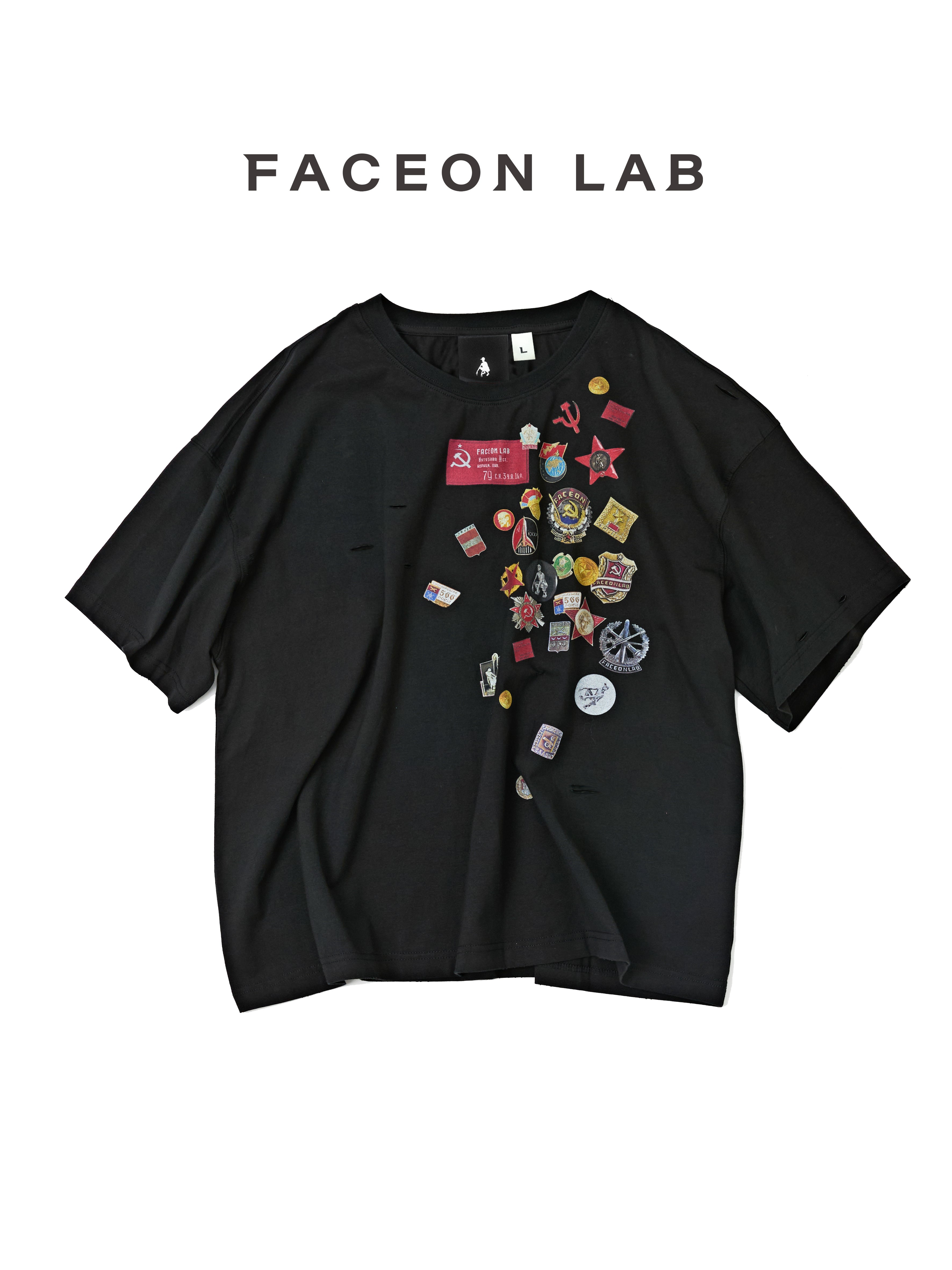 FACEONLAB Vintage Medal of Honor T-shirt