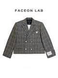 FACEONLAB King Plaid Suit