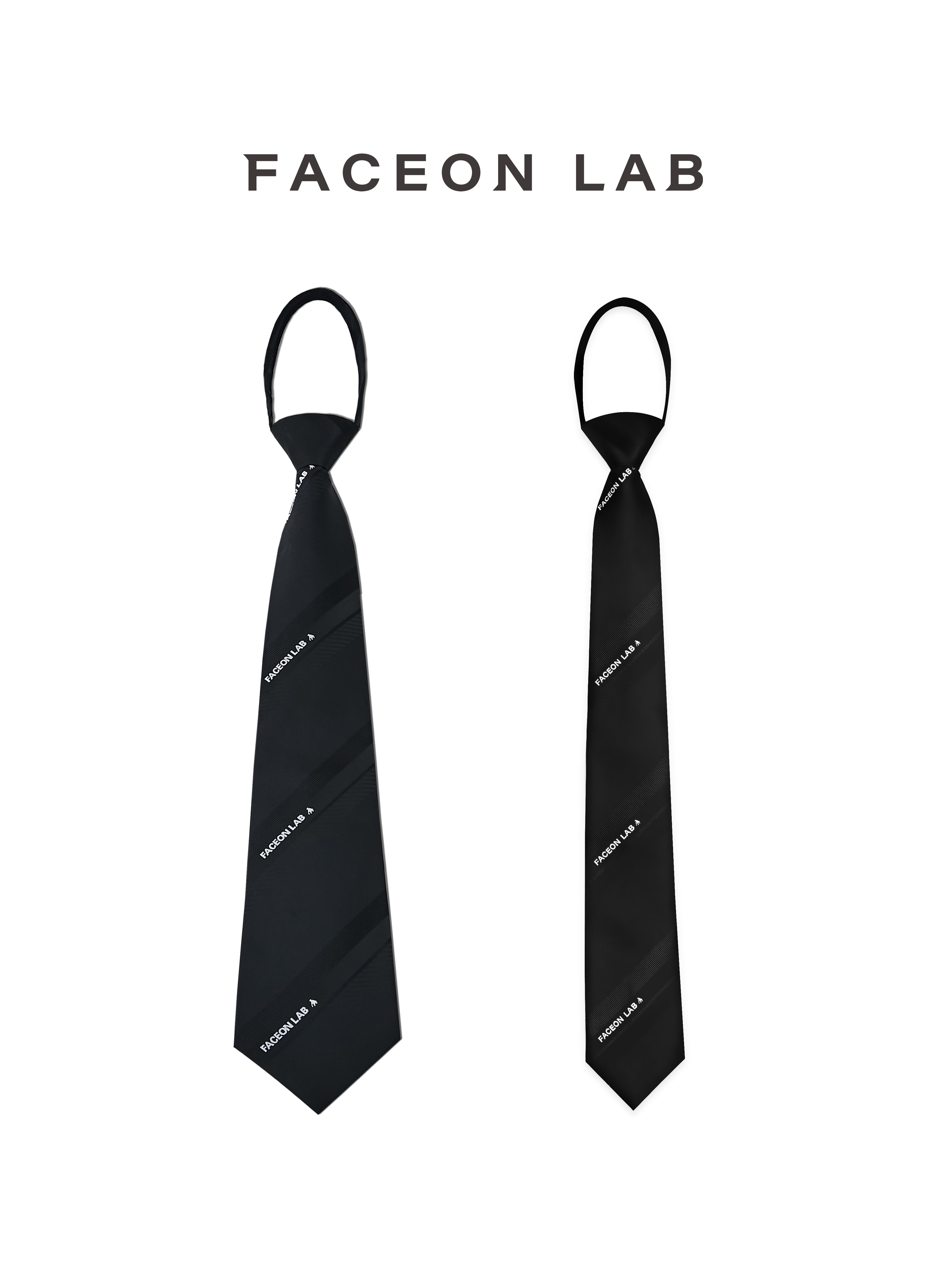 FACEONLAB Jacquard Twill Embroidered Necktie