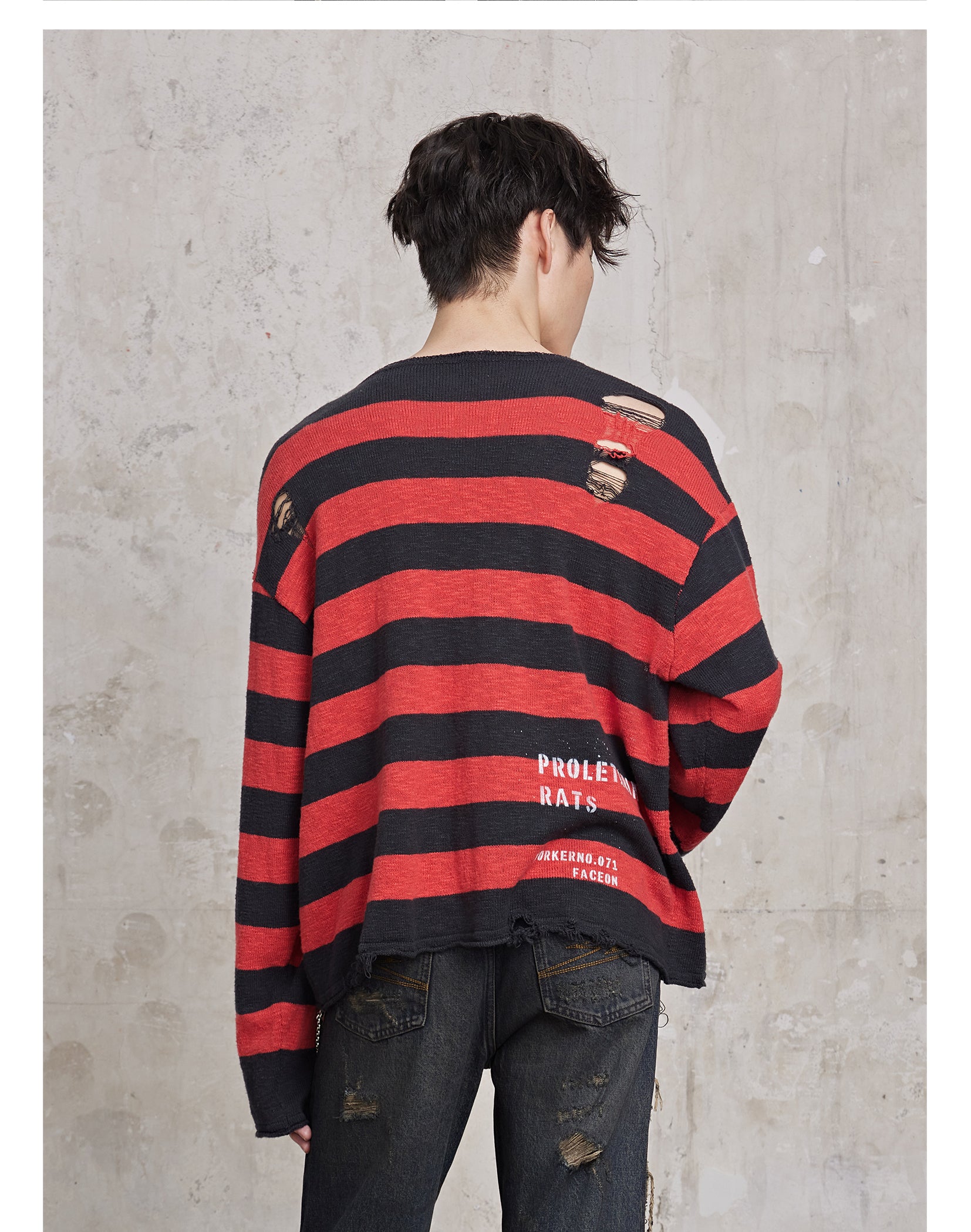 FACEONKAB Wormhole Chainmail Stitch Shirt