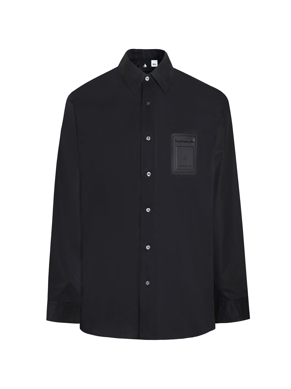 FACEONLAB Solid Color Shirt