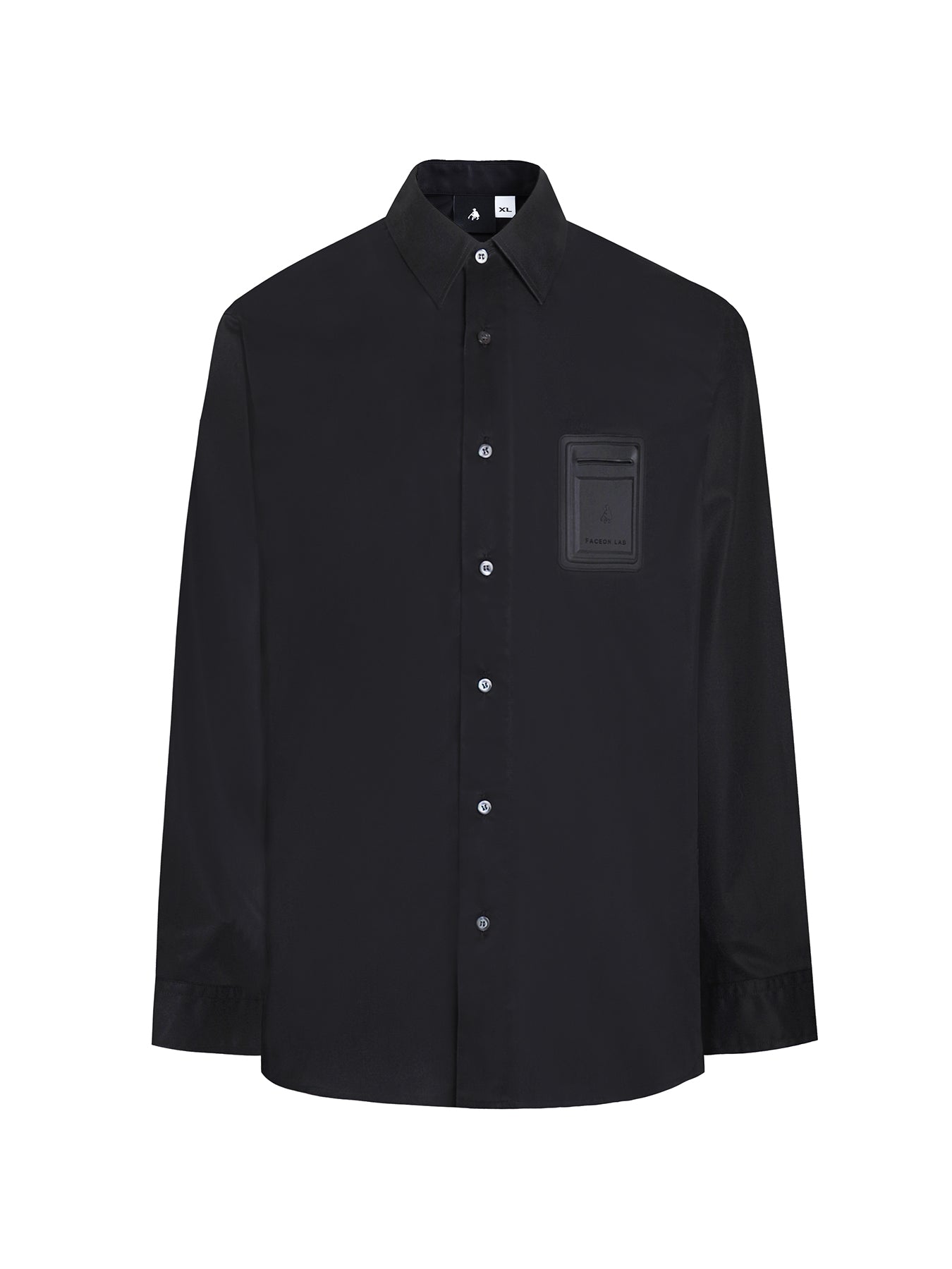 FACEONLAB Solid Color Shirt