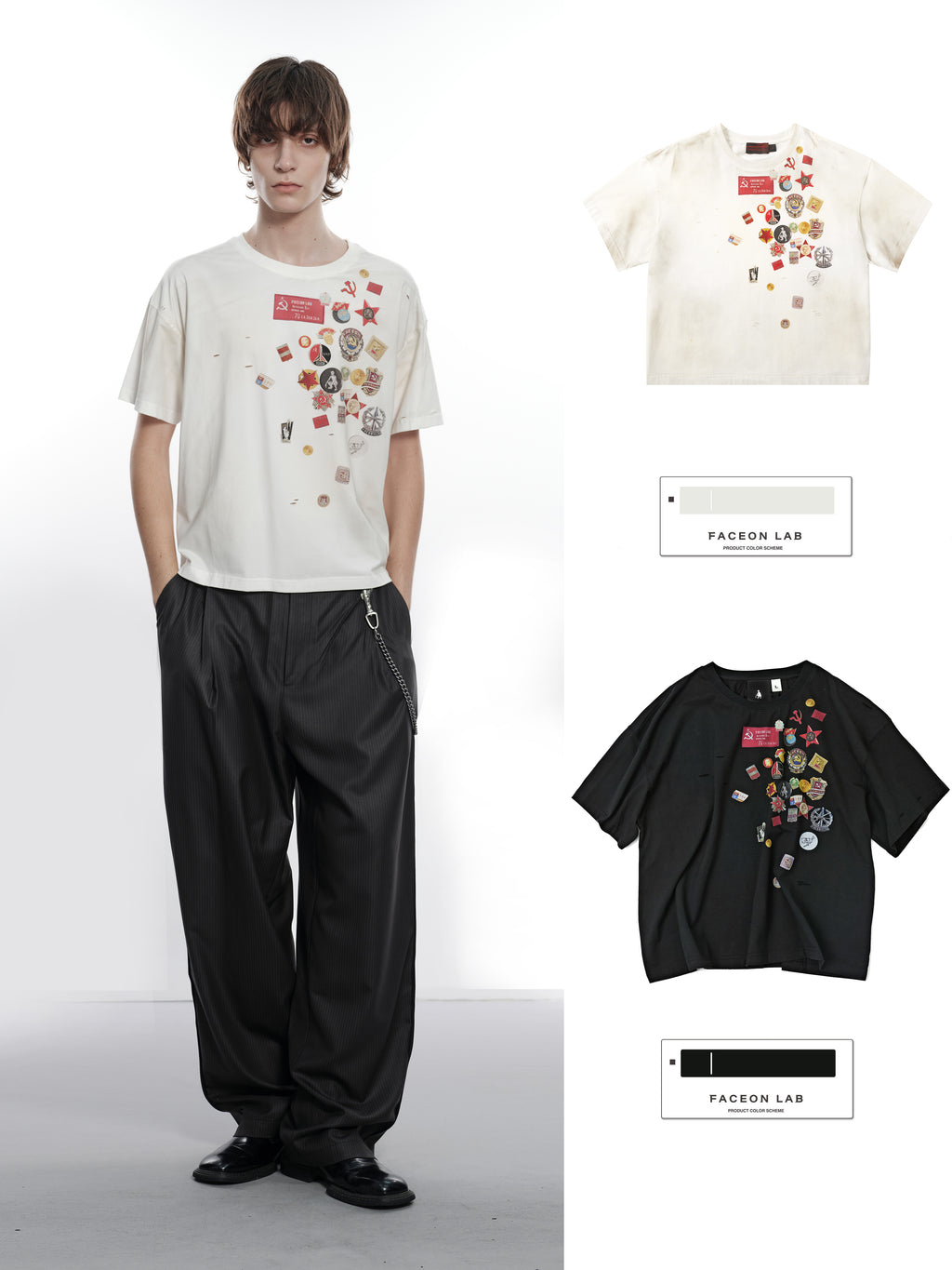 FACEONLAB Vintage Medal of Honor T-shirt