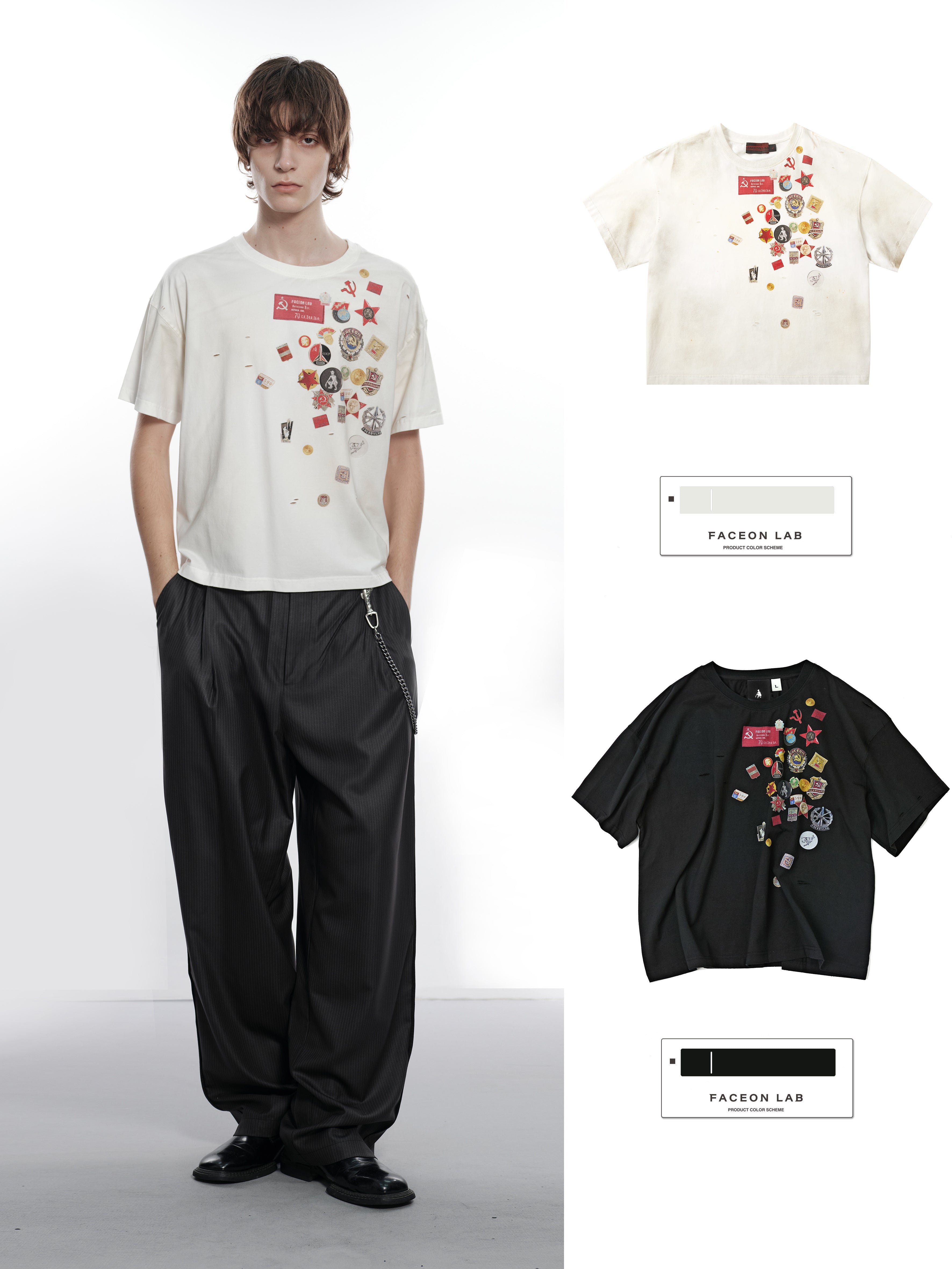 FACEONLAB Vintage Medal of Honor T-shirt