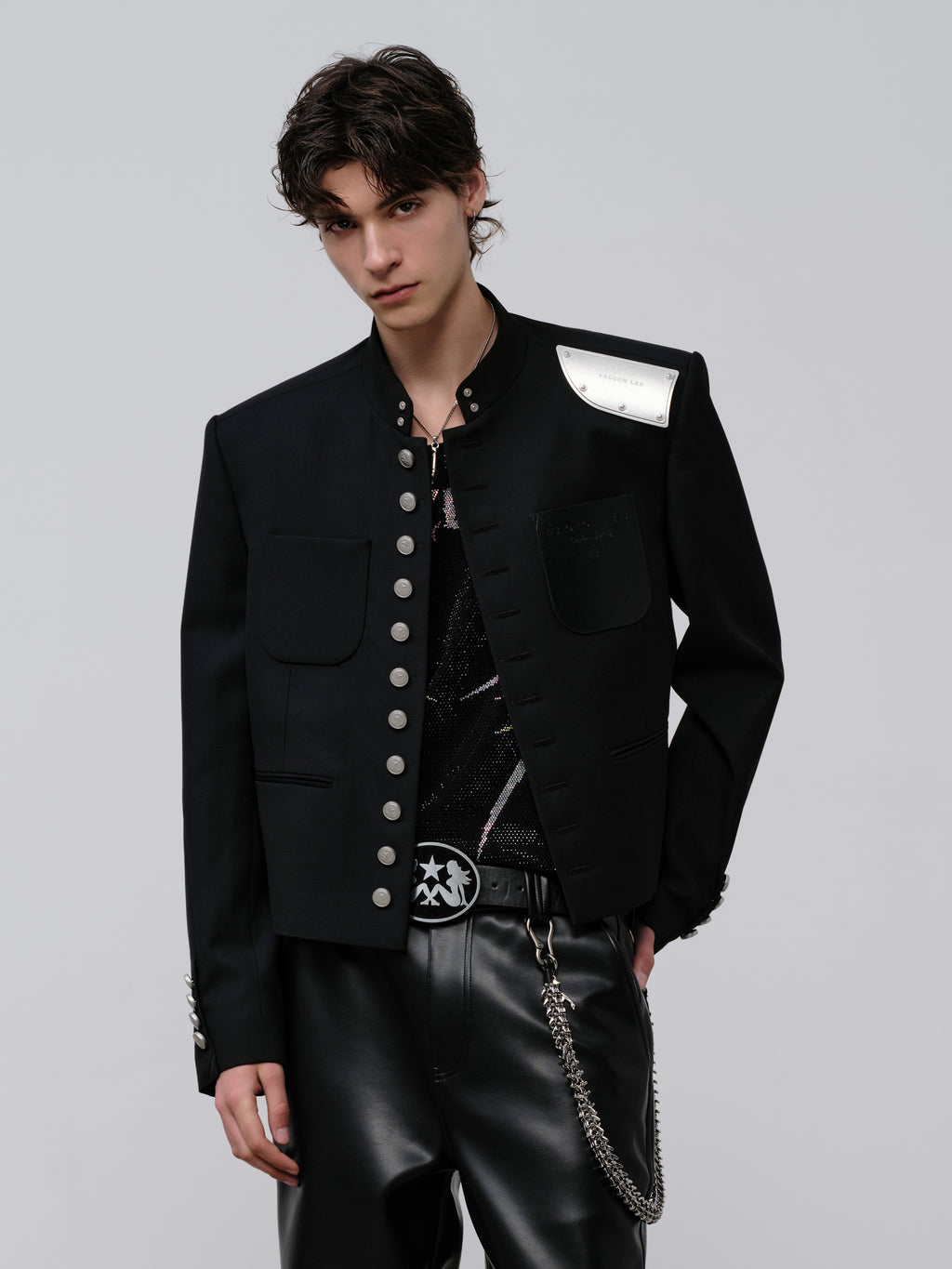 FACEONLAB Uniform With Metal Epaulets