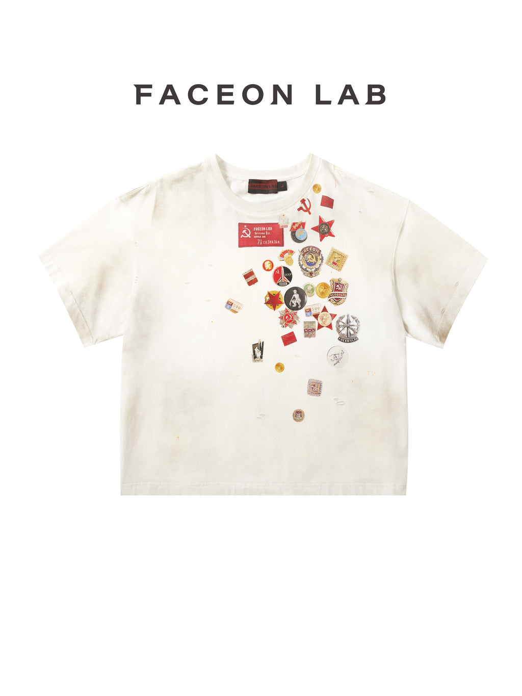 FACEONLAB Vintage Medal of Honor T-shirt