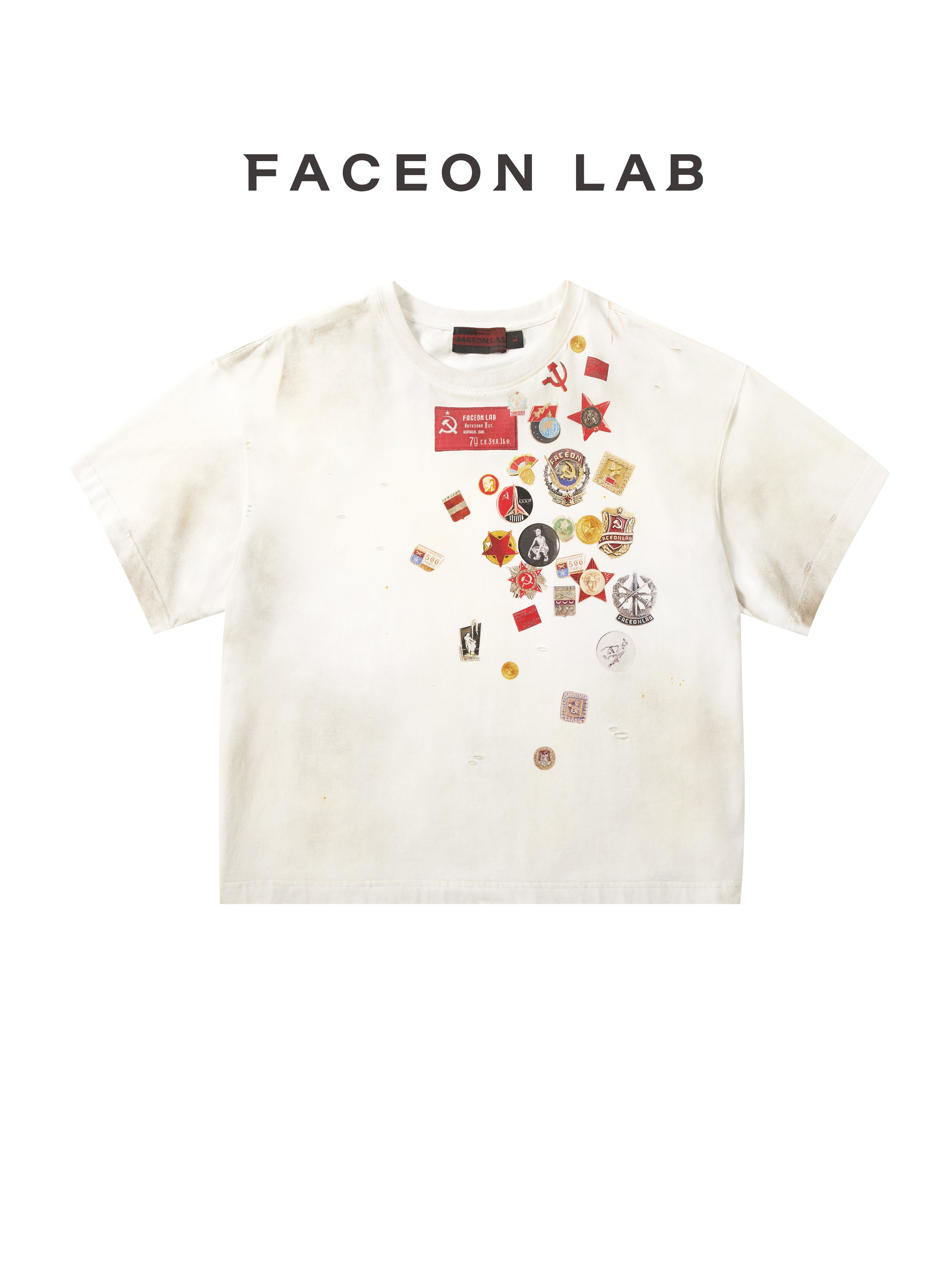 FACEONLAB Vintage Medal of Honor T-shirt