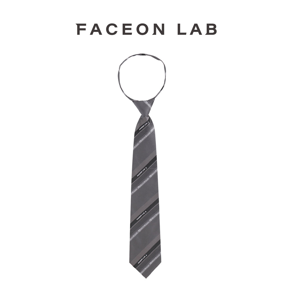 FACEONLAB Jacquard Twill Embroidered Necktie