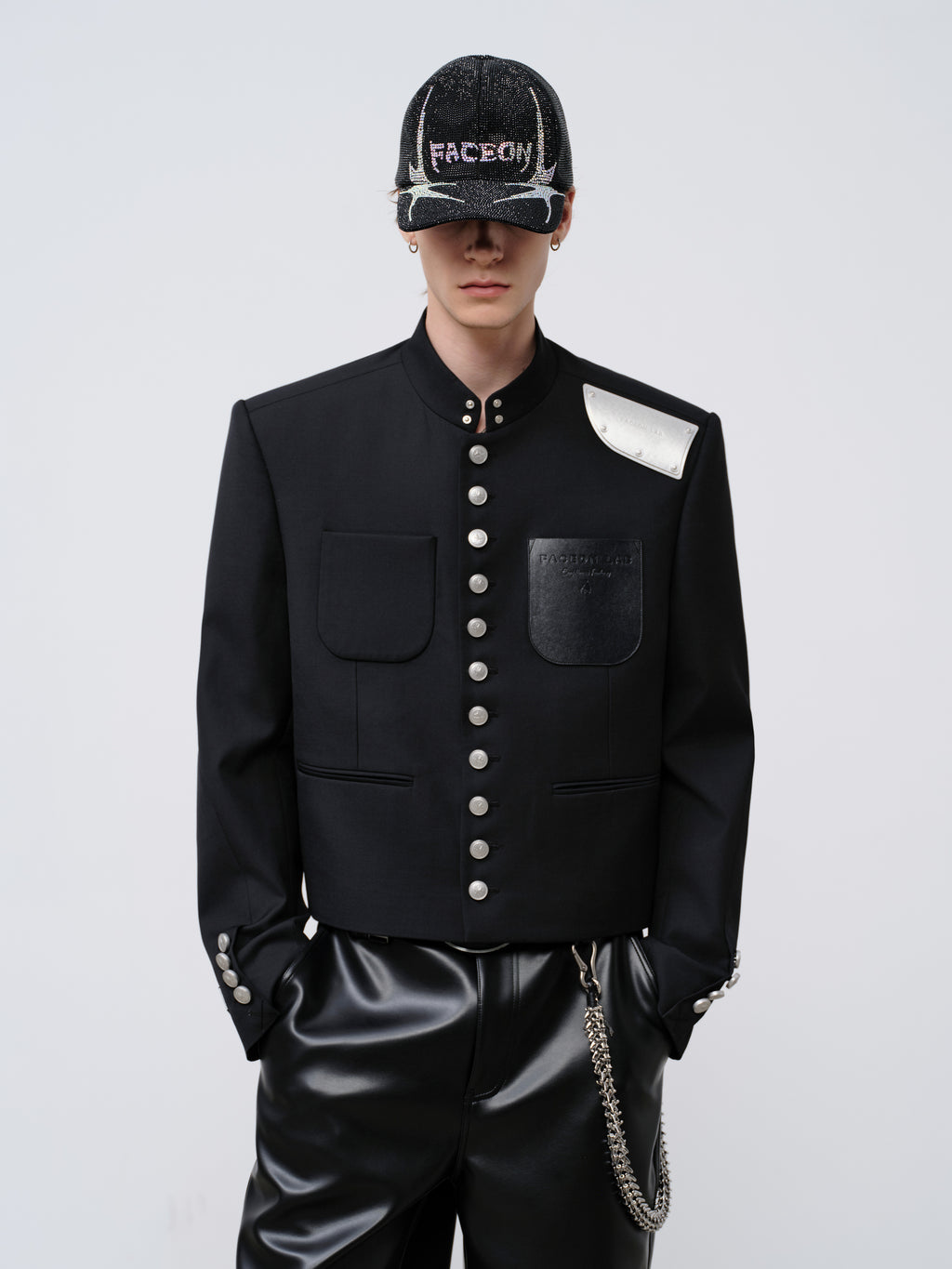 FACEONLAB Uniform With Metal Epaulets