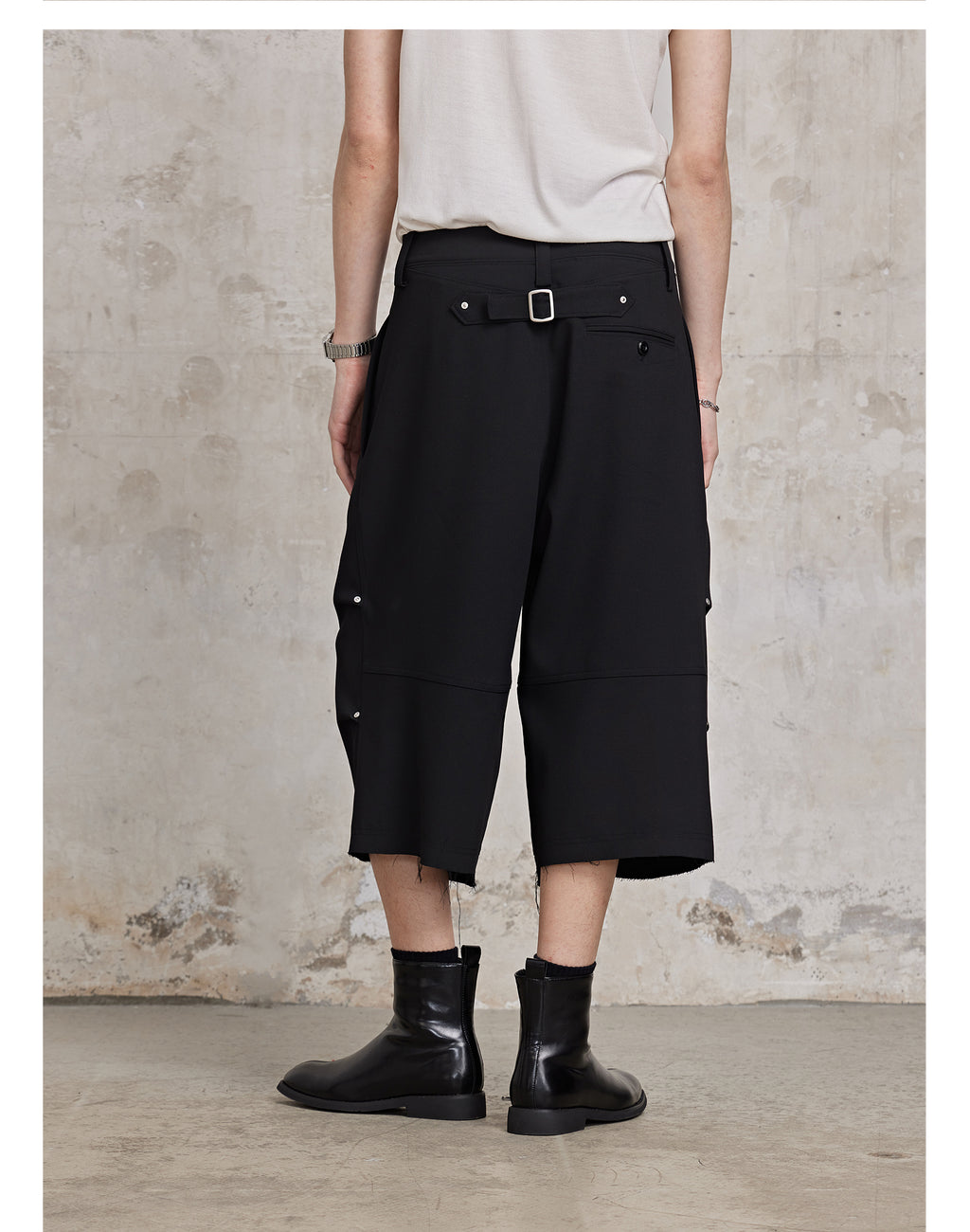 FACEONLAB Vintage Blazer & Cropped Trousers