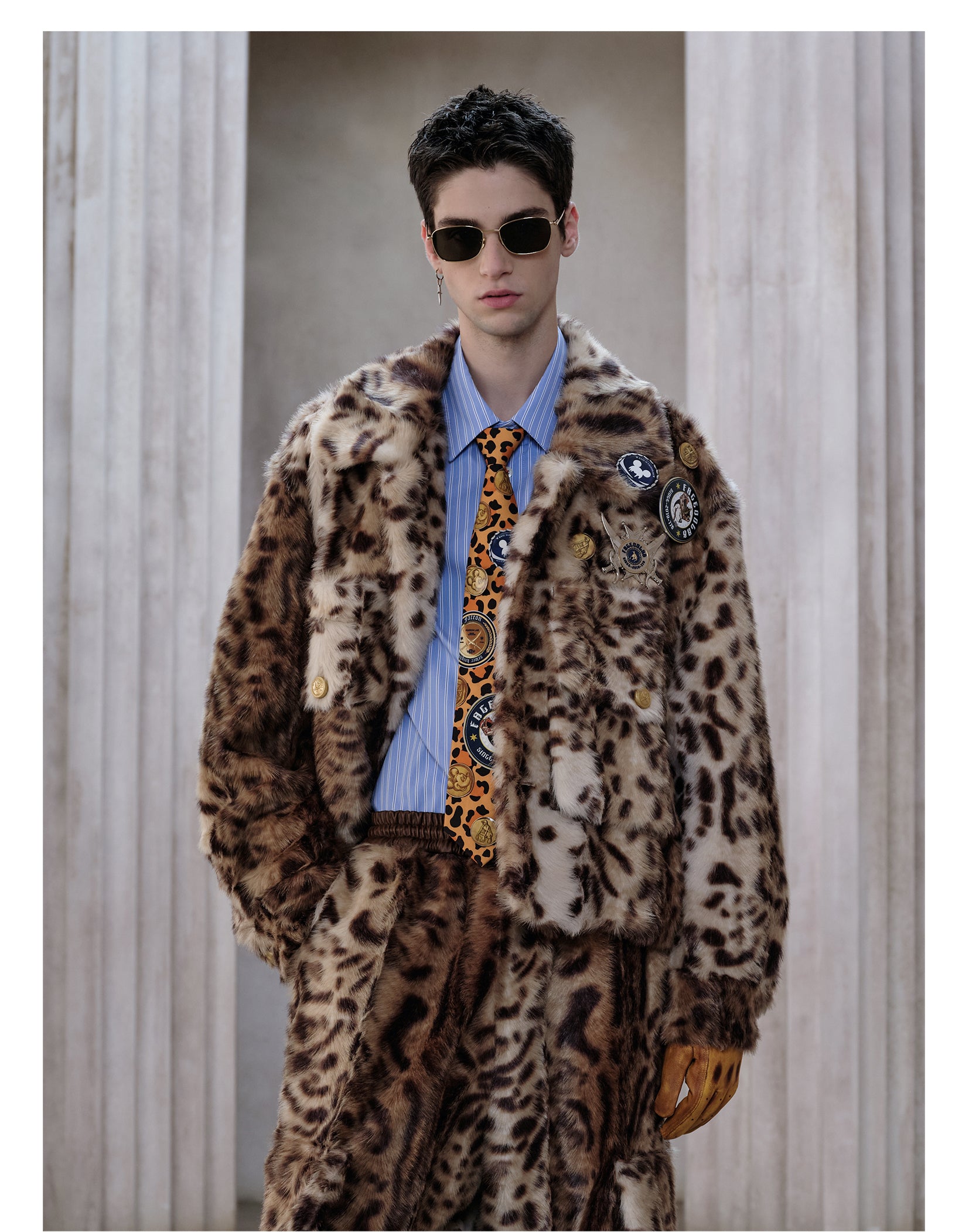FACEONLAB Wild Oasis Leopard Coat