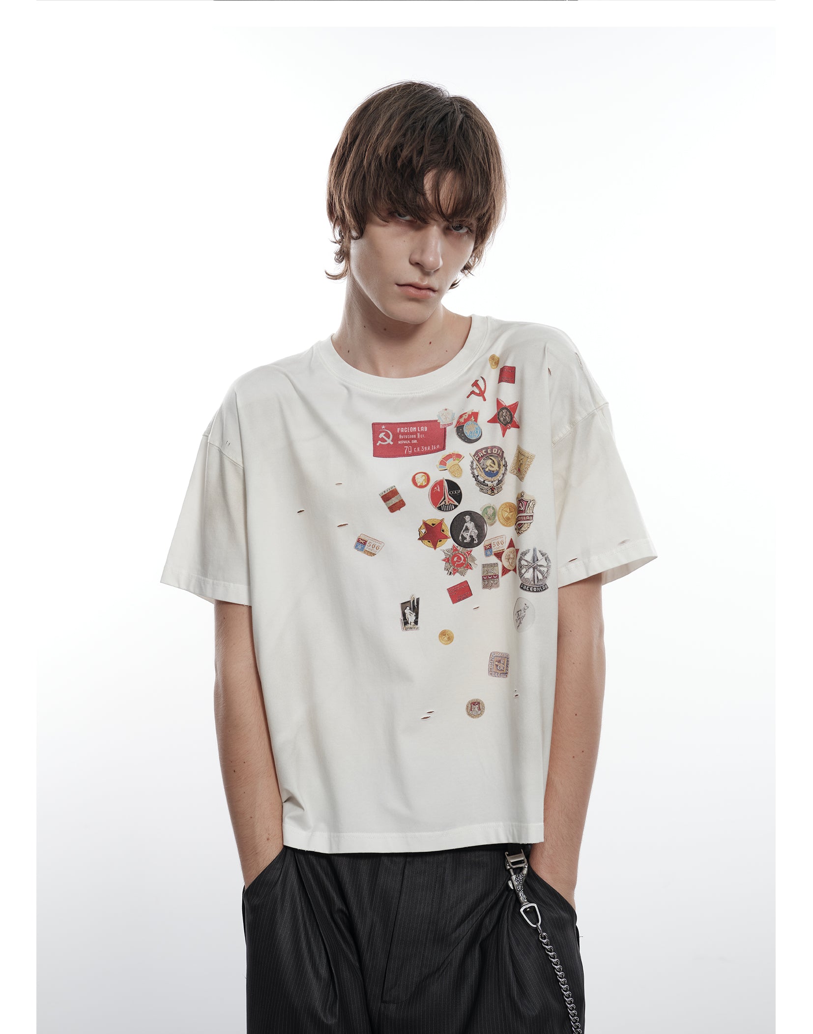 FACEONLAB Vintage Medal of Honor T-shirt