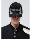 FACEONLAB Venom Rhinestone Baseball Cap