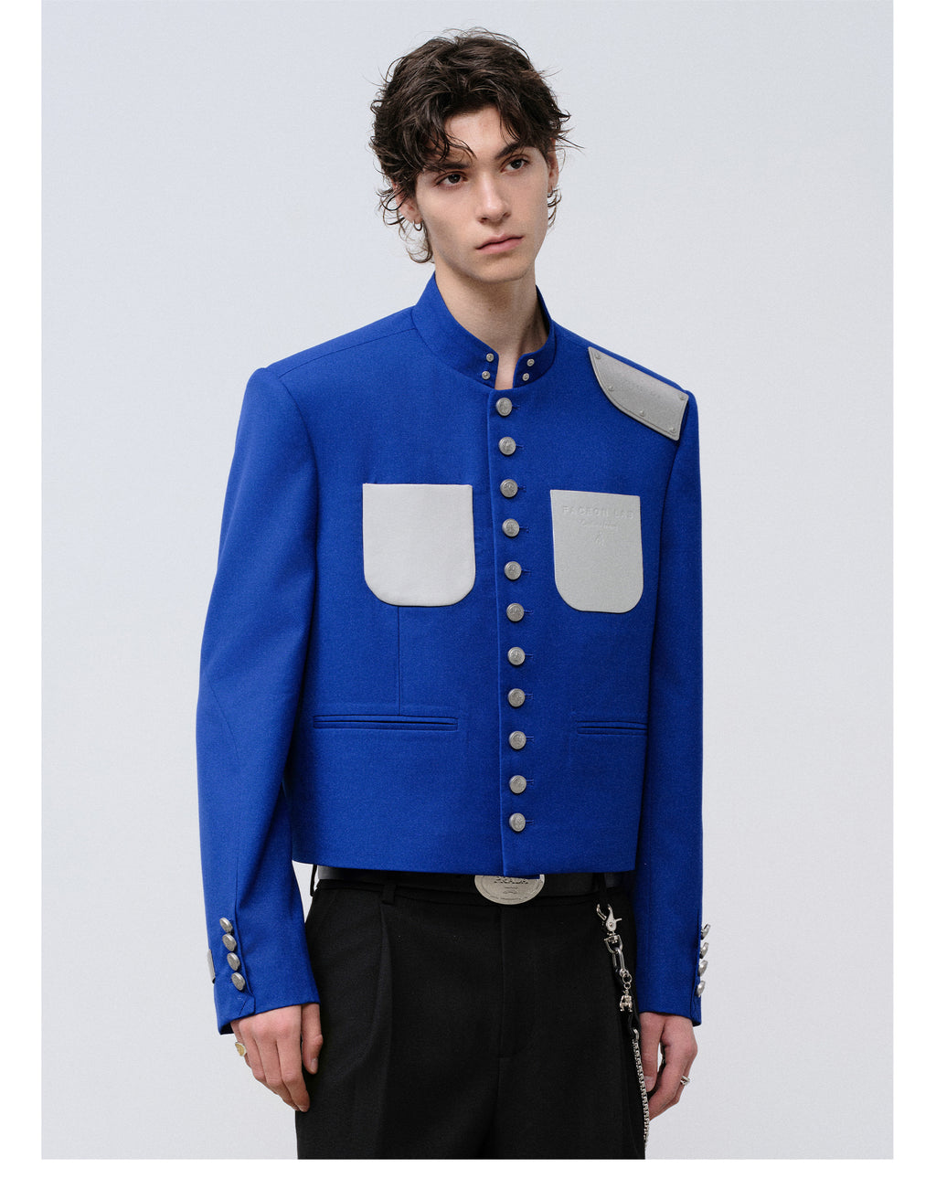 FACEONLAB Uniform With Metal Epaulets