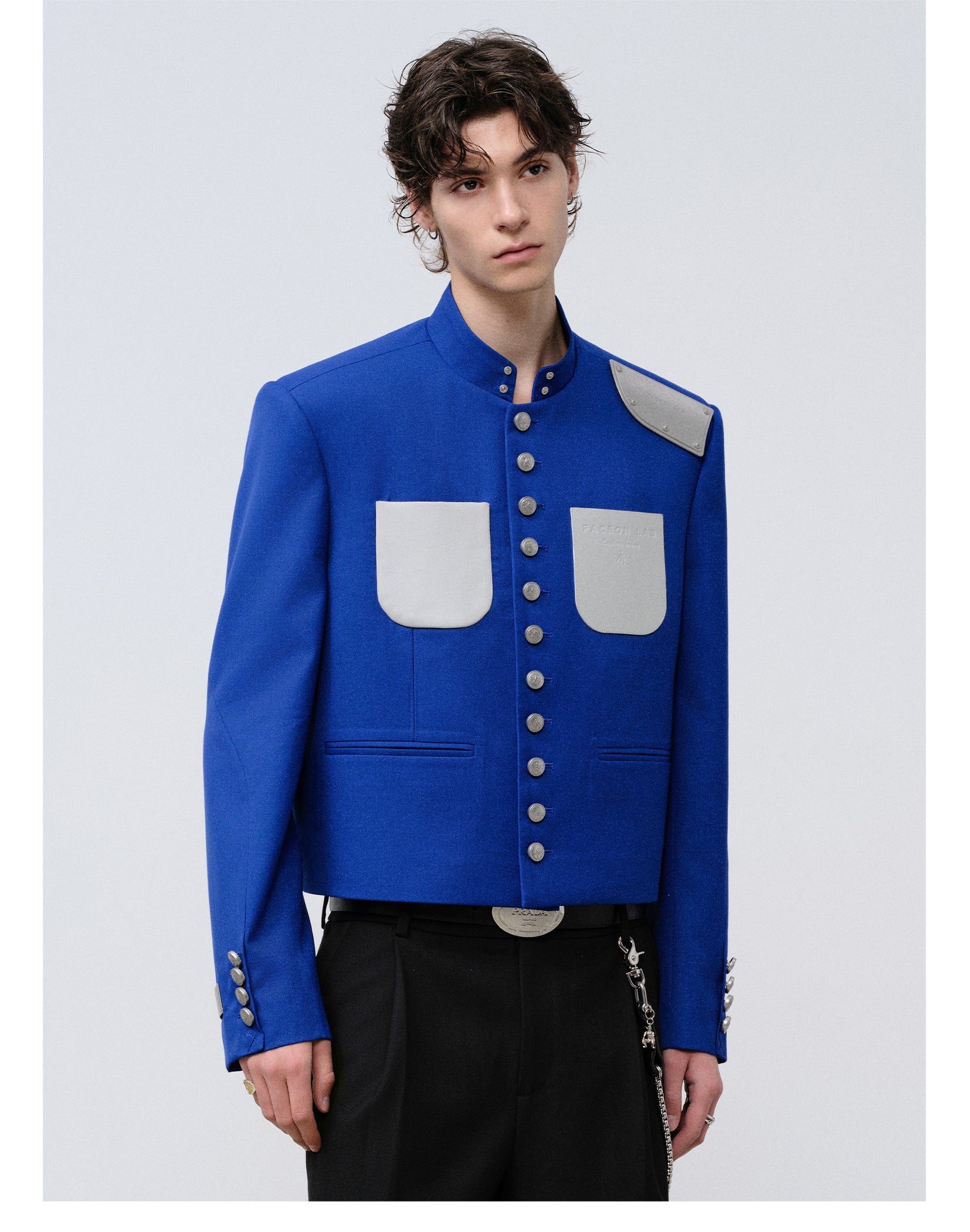 FACEONLAB Uniform With Metal Epaulets