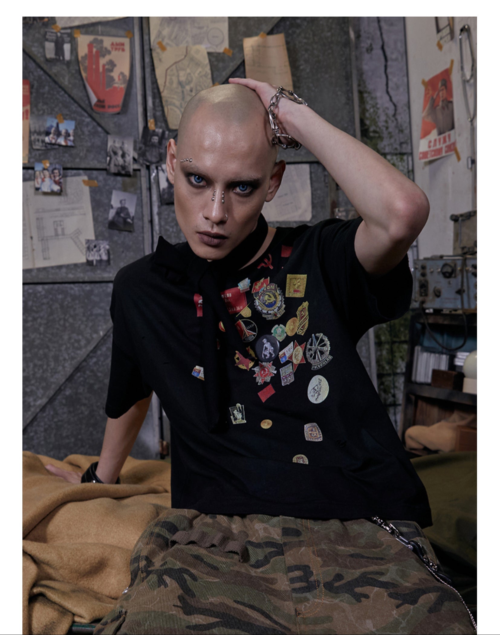 FACEONLAB Vintage Medal of Honor T-shirt
