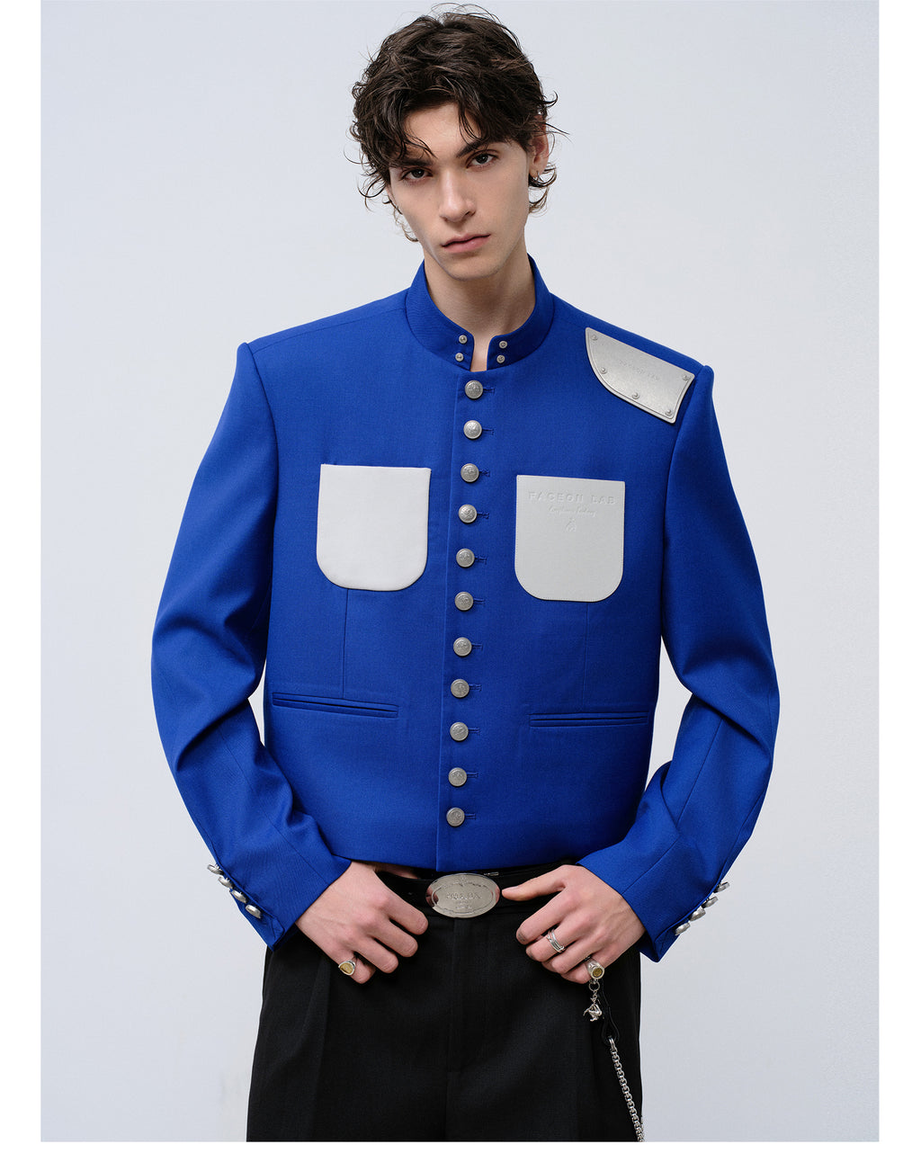 FACEONLAB Uniform With Metal Epaulets