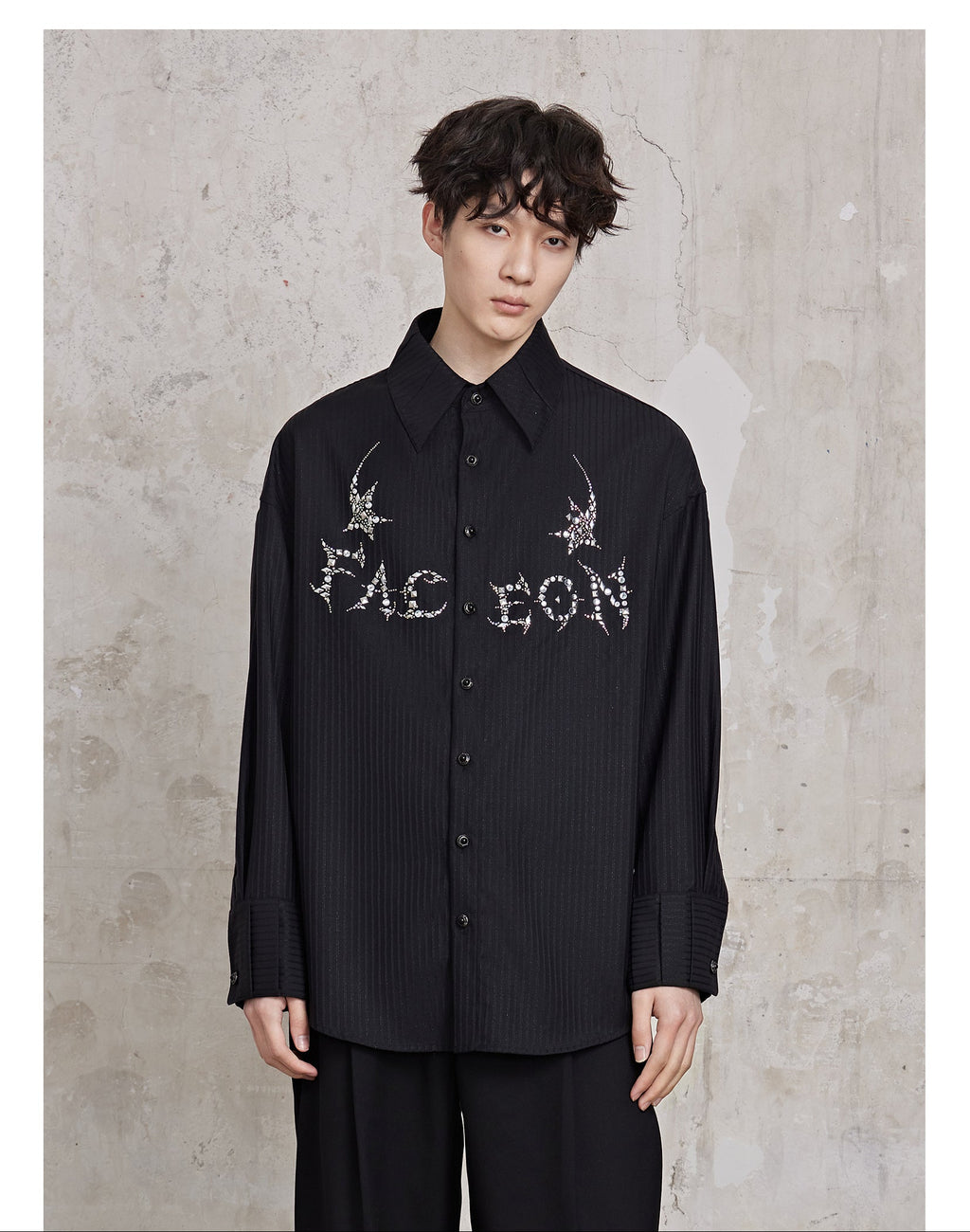 FACEONLAB Magician Rhinestone Hotfix Shirt