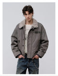 FACEONLAB Dual-Wear Distressed Deck Coat