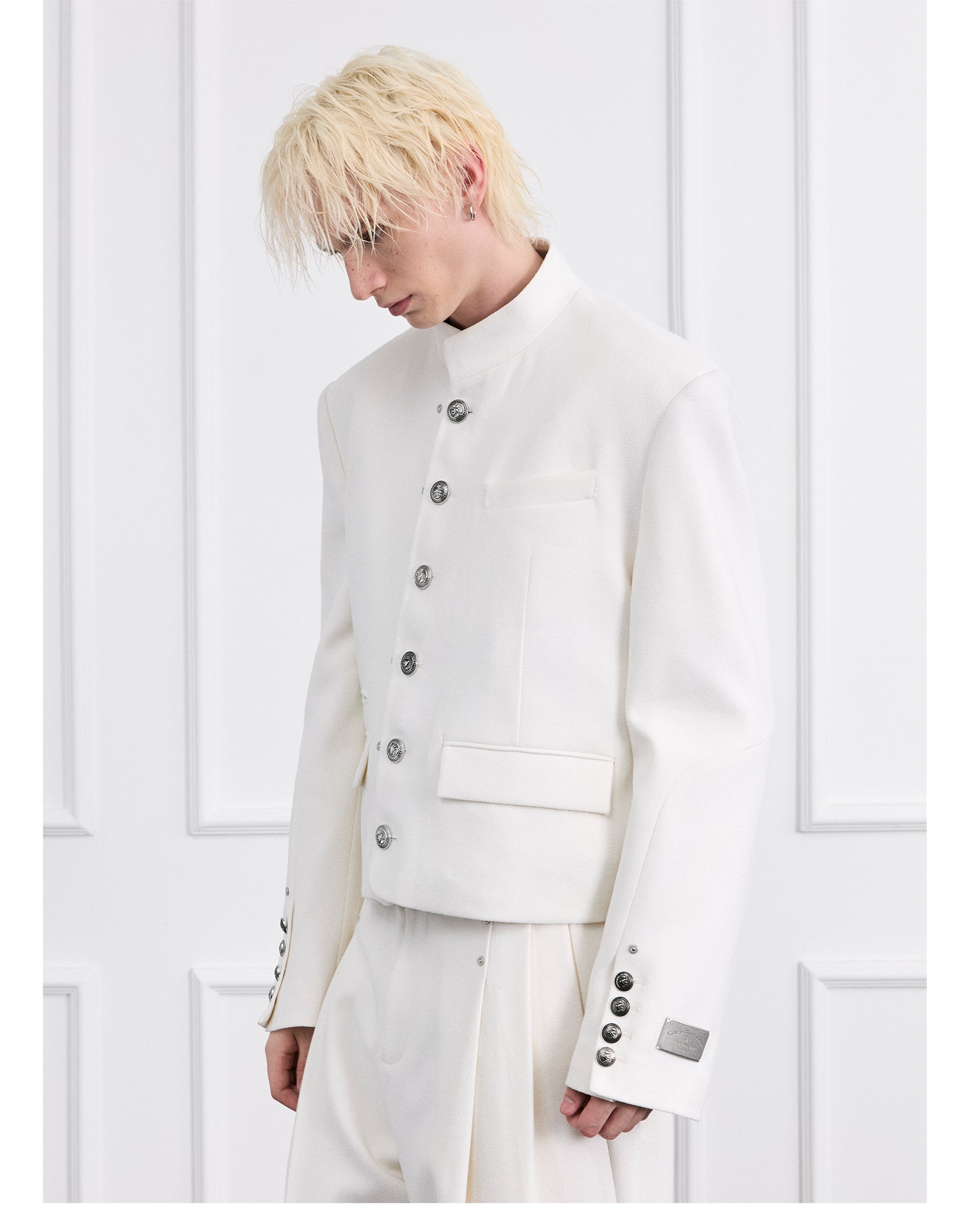 FACEONLAB Moon White Uniform Jacket